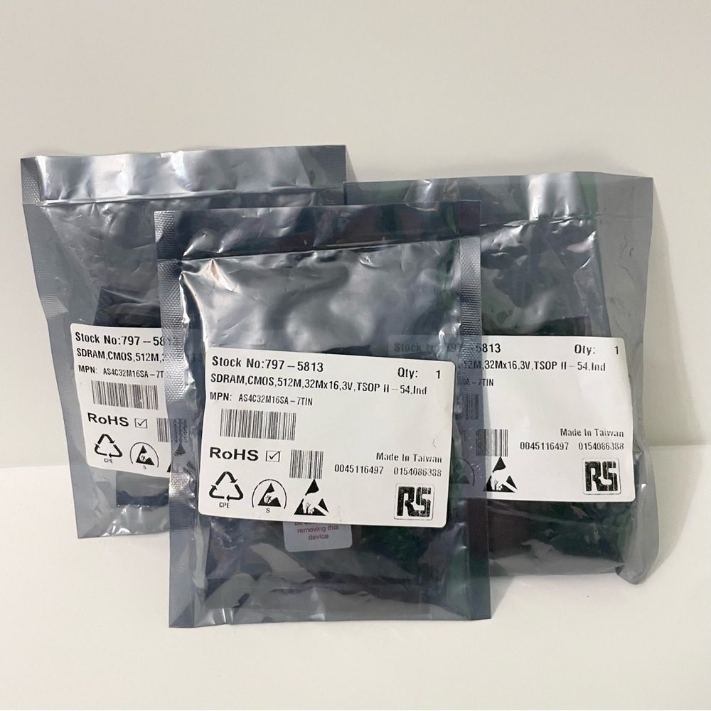 Alliance Memory AS4C32M16SA-7TIN | 512Mbit SDRAM 32Mx16 143MHz 3.3V TSOP-54 IC